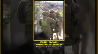 Israel Army Footage of Troops Operating In Southern Lebanon | WION Shorts