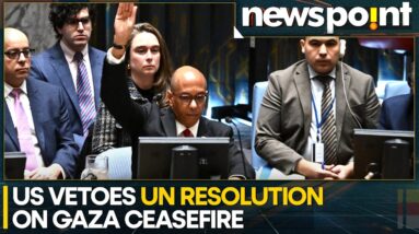 Israel-Hamas War: Palestinian Envoy Slams US Decision To Veto Gaza Resolution | WION Newspoint