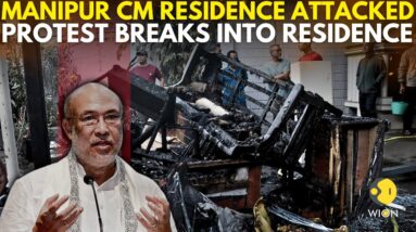 Manipur violence: Mob Attacks CM Biren Singh’s Residence As Manipur Protests Escalate | WION LIVE