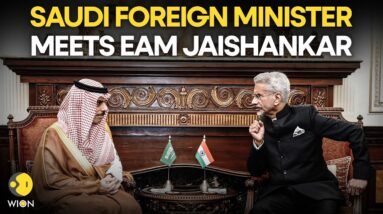 EAM Jaishankar Holds Bilateral Talks With Saudi Foreign Minister Faisal bin Farhan Al-Saud | WION