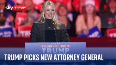 Trump names Pam Bondi as attorney general after Matt Gaetz withdraws