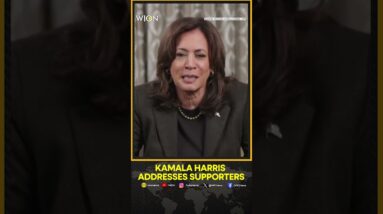 Kamala Harris Addresses Supporters Before Thanksgiving, Declares The 'Fight’s Not Over' |WION Shorts