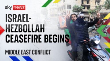 Watch live: Ceasefire between Israel and Hezbollah begins