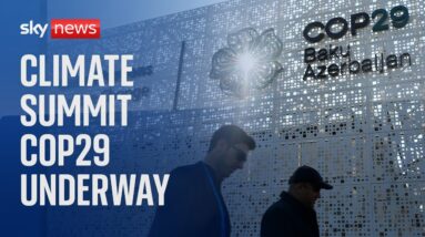 Watch live: First day of COP29 climate summit in Azerbaijan