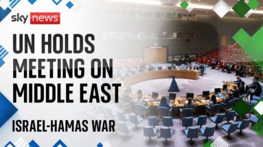 Watch live: UN Security council holds meeting on Middle East