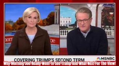 Why Morning Joe Really Went To See Trump And Whats Next For The View!