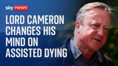 Lord Cameron says he supports the assisted dying bill after voting against it in 2015