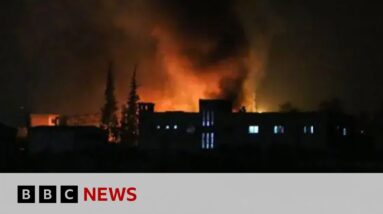 More than 300 Israeli strikes on Syria since fall of Assad, reports say | BBC News