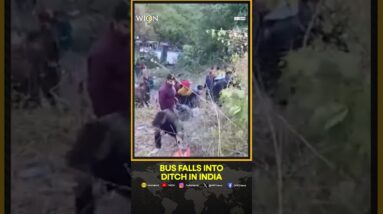 Bhimtal Bus Falls Into A Ditch In Uttarakhand's Nainital, Several Injured | India News | WION Shorts