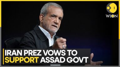 Syria Rebels: Iran President Pezeshkian Vows To Support Assad Government | World News