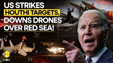 US Attacks Yemen Houthi: US Launches Strikes on Yemen Houthis, Stands United With Israel | WION LIVE