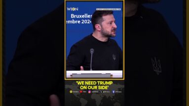 We Need Trump On Our Side Says Ukrainian President Zelensky At EU Summit