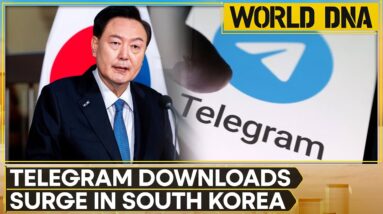 Telegram Downloads Surge In South Korea On Fears Of State Censorship | World Tech DNA | WION