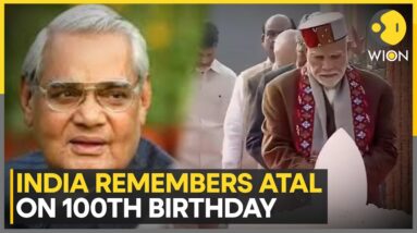 India: Leaders Pay Tribute To Atal Bihari Vajpayee On His 100th Birthday | World News | WION