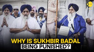 Sukhbir Singh Badal Washes Utensils, Cleans Toilets At Golden Temple As Punishment | WION Originals