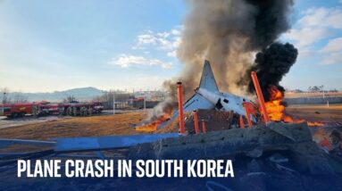 At least 151 people killed as plane crashes while landing at South Korea airport