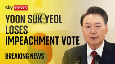 BREAKING: South Korea's parliament votes to impeach President Yoon Suk Yeol