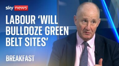 Labour housebuilding plans will mean 'bulldozing green belt sites', says shadow housing minister