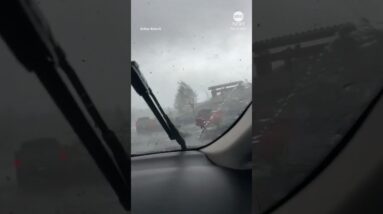 Apparent tornado touches down in California