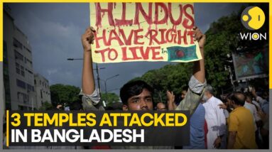 Bangladesh: 3 Temples Attacked In Bangladesh, Anti-Hindu and Anti-Iskcon Slogans Shouted | WION