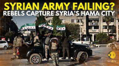 Syria Civil War: Syria Rebels Seizes Hama City, Release Inmates From Prison | Syria News | WION LIVE