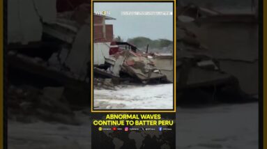 Peru Tsunami News: Abnormal Waves In Peru Are Expected To Last Until January 4 | WION Shorts