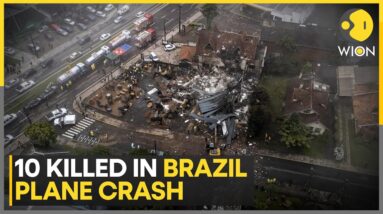 Brazil: 10 Dead In Plane Crash, Several People Injured | World News | WION