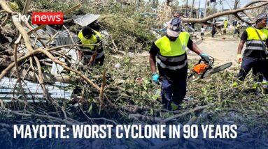 Close to 1,000 feared dead after Cyclone Chido hits Mayotte