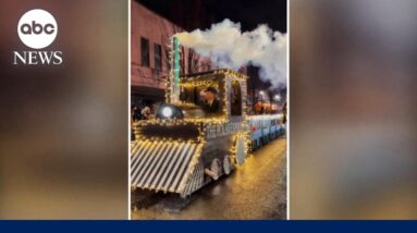 Dad describes making epic ‘Polar Express’ train for daughter