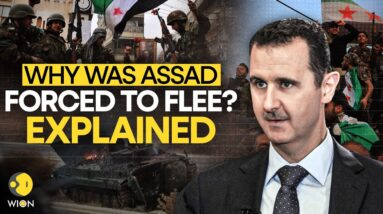 Syria War LIVE: How Did Bashar al-Assad Escape To Russia While Syrian Rebels Advanced? | WION