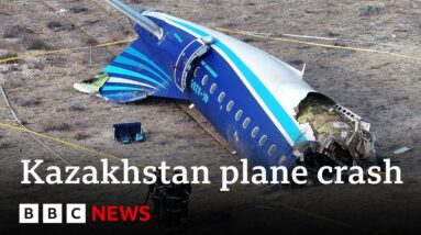 Dozens survive deadly Kazakhstan plane crash | BBC News