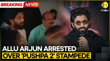 Allu Arjun Arrested in 'Pushpa 2' Stampede Case | WION Breaking News | India News | Latest News