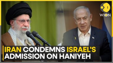 Israel-Iran Conflict: Tehran Denounces Israel's Admission Of Assassinating Haniyeh | WION