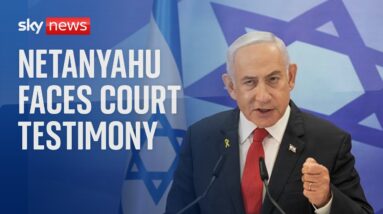 Watch live: Netanyahu testifies in court over bribery and fraud allegations