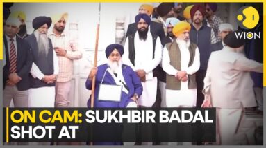 Sukhbir Badal Shot At During Golden Temple 'Seva', Incident Caught On Camera