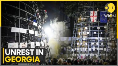 Pro-EU Protests: Georgian Police Use Water Cannons, Tear Gas On Demonstrators | World News | WION