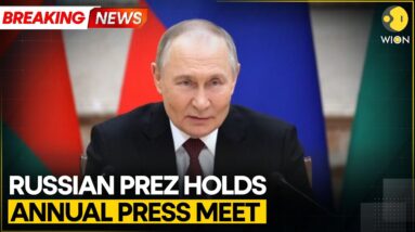 BREAKING: Russian President Vladimir Putin Holds Year-End Press Meet | World News | WION