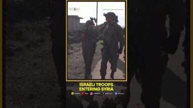 Israeli Military Releases Video It Says Shows Troops Entering Syria | WION Shorts