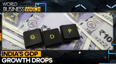 India's GDP Growth Drops By 5.4%  | World Business Watch