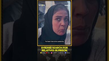 Syria Civil War: Despairing Syrians Search For Missing Relatives In Sednaya Prison | WION Shorts