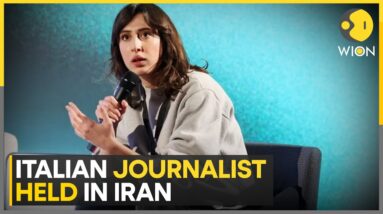 Italian Journalist Detained While Reporting in Iran | WION | World News