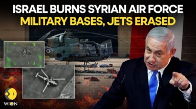 Israel Strikes Syria LIVE: Syrian Air Base, Helicopters, Military Jets, Missile Launchers Bombed