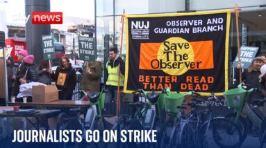 Journalists hold 48-hour strike over proposed sale of The Observer