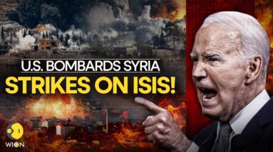 US Syria LIVE: Biden Strikes Syria | American Missile Strike on Syria Kills 12 ISIS Jihadist | WION