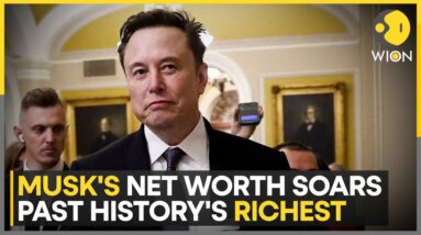 Elon Musk's Net Worth Soars Past $400 Billion After SpaceX Boost | World News | WION