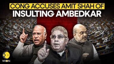 Rajya Sabha Winter Session LIVE: Congress Demands Apology From Amit Shah Over Ambedkar Remark | WION