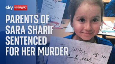 Watch live: Father and stepmother of Sara Sharif are sentenced for her murder