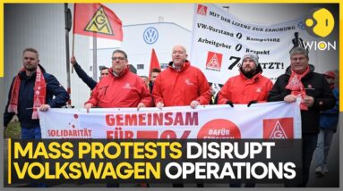 Volkswagen Workers Strike Over Job Cuts & Factory Closures | World News | WION