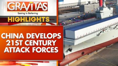 China Unveils Largest Amphibious Assault Ship | World News | GRAVITAS Highlights | WION