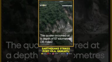 Magnitude 7.4 Earthquake Hits Vanuatu, One Reported Dead | WION Shorts